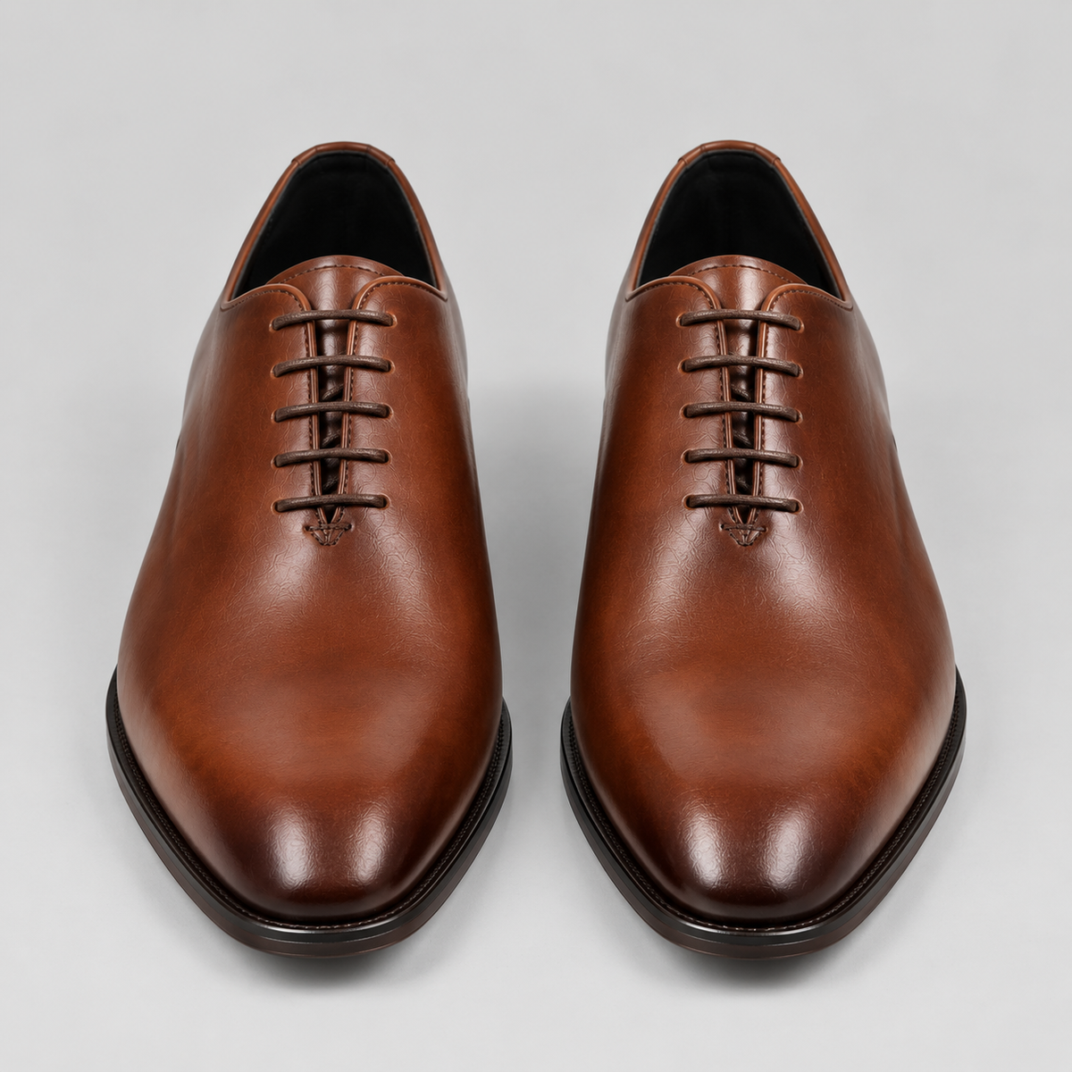 Classic Men's Chestnut Brown Wholecut Oxfords