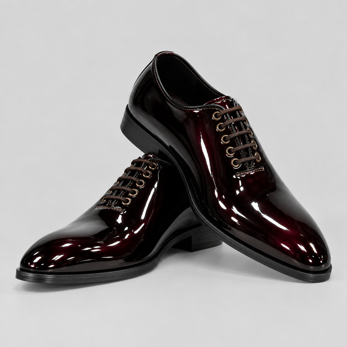 Men’s Black Genuine Leather Single Monk Strap Formal Shoes